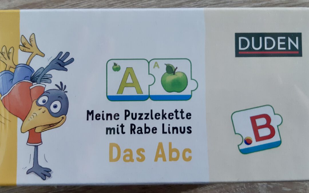 „Meine Puzzlekette mit Rabe Linus“ Das ABC