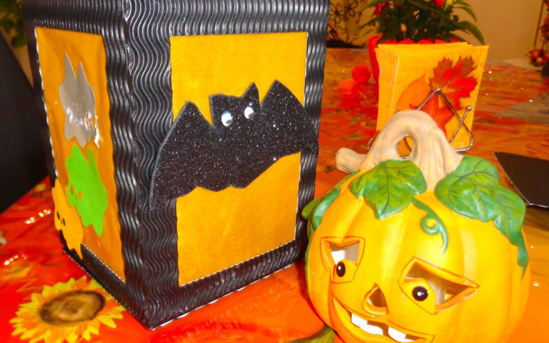 Kinderbasteln zu Halloween und Herbst – mit Marianne Seitz von der Bastelstube Marianne